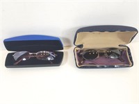 Pair of Sunglasses w/Case (x2)