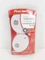 First Alert Twin Pack Smoke Alarms