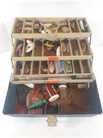 Tackle Box w/ Assorted Items
