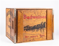 Vintage Budweiser Wood Crate Nice!