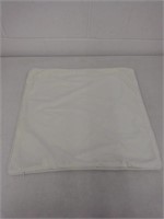 New condition- white pillow cover (20"x20")
J