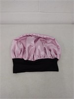New condition- 
Black and light pink bonnet 
J