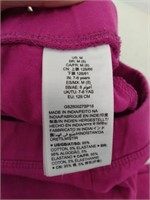 New condition - pink kids girls pants size med 8