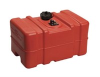 New Condition: PORTABLE FUEL TANK RED 12 GAL.