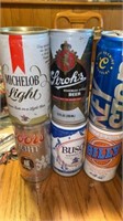 12 COLLECTIBLE BEER CANS