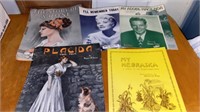 21  VINTAGE PIANO SHEET MUSIC INCLUDING MY