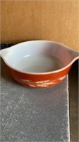 PYREX LOAF DISH AND BOWL