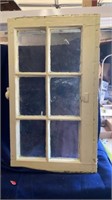 RUSTIC C OLD WINDOW -16 x 28 IN