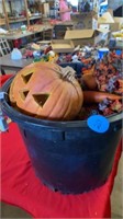 CONTAINER OF FALL, HALLOWEEN STUFF