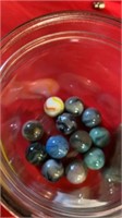 MARBLES - CHEESE WOODEN BOX