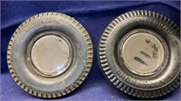 SIEBERLING AND ARMSTRONG TIRE ASHTRAYS