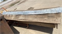 VINTAGE WOODEN FEEDER - ABOUT 10 FT LONG WITH