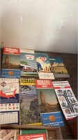 VINTAGE ROAD MAPS AND PHAMPLETS