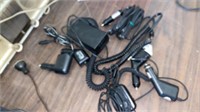 MANY CHARGERS & ADAPTERS