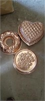 COPPER JELL-O MOLDS