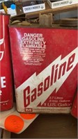3 VINTAGE GAS CANS