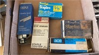 STAPLERS AND STAPLES