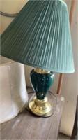 LAMP SHADE AND LAMP AND TRACERSE  ROD