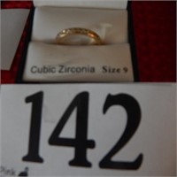 CUBIC ZIRCONIA SIZE 9 RING