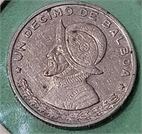 1961 Silver Panama Coin