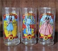 1989 50th Anniversary Wizard of Oz Coke Glasses