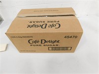 Case of 1000 Cafe Delight Sugar Packets
