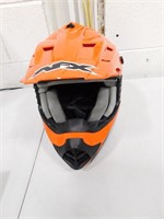 NFX Motorcycle Helmet Size XS Orange