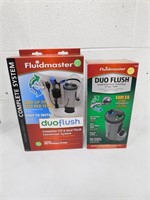 2 Fluidmaster Duo Flush Toilet Tank Mechanisms New