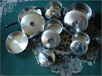 Lot of Revere Ware Pots / Pans
