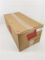 Box of Black Hanes Face Masks (x24 Packs)