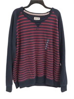 Lands End 2XL (52-54) Men's Classic Stripe Crew