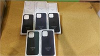 Lot of 8 Iphone Cases, 3 Clear Mag safe cases, 2 S