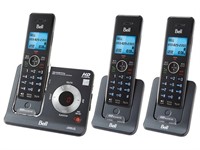Bell BE6425-3 DECT 6.0 Cordless Phone with Three H