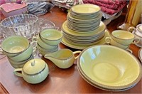 Paden city pottery cascade dinnerware set