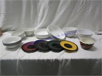 PLATES AND BOWLS