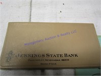 JENNINGS BANK & OTHER ADV ITEMS