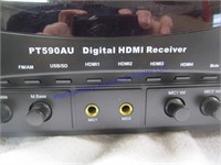 RECEIVER AND DVD PLAYER
