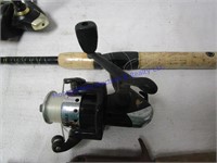 FISHING POLES AND REELS
