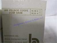 PIERCE AND PILLBOX COUPE BANKS