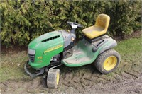 JD L120 FOR PARTS lawn tractor