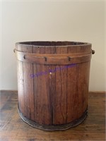 Primitive Wooden Bucket