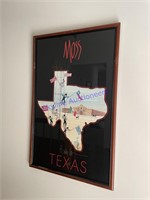 P. Buckley Moss Signed Texas Picture