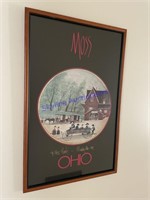 P. Buckley Moss Signed Ohio Picture