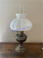 Converted Aladdin Oil Lamp