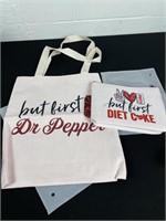 Diet Coke Makeup Bag And Dr Pepper Tote