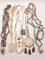 Beads Shells & Etc Necklaces