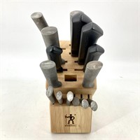 Knife Block with Misc. Knives
