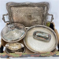 Tray- Silver Plate Tableware