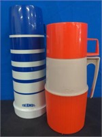 2 Thermos Hot / Cold Beverage Containers