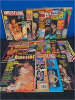 19 Vintage Professional Wrestling Magazines